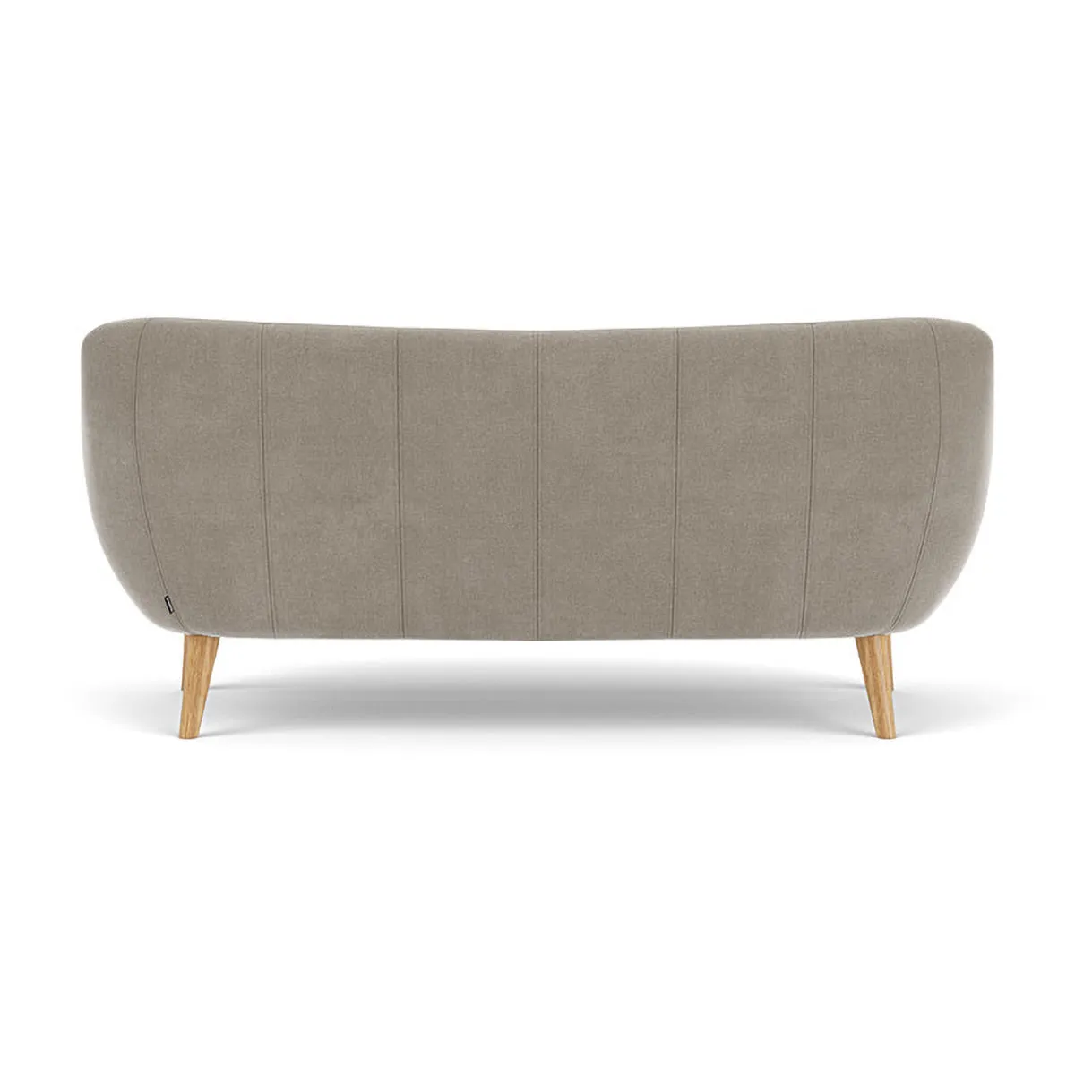 Herman Fabric 3 Seater Sofa
