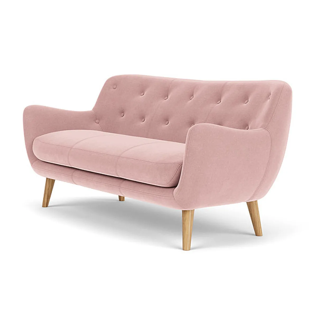 Herman Fabric 3 Seater Sofa
