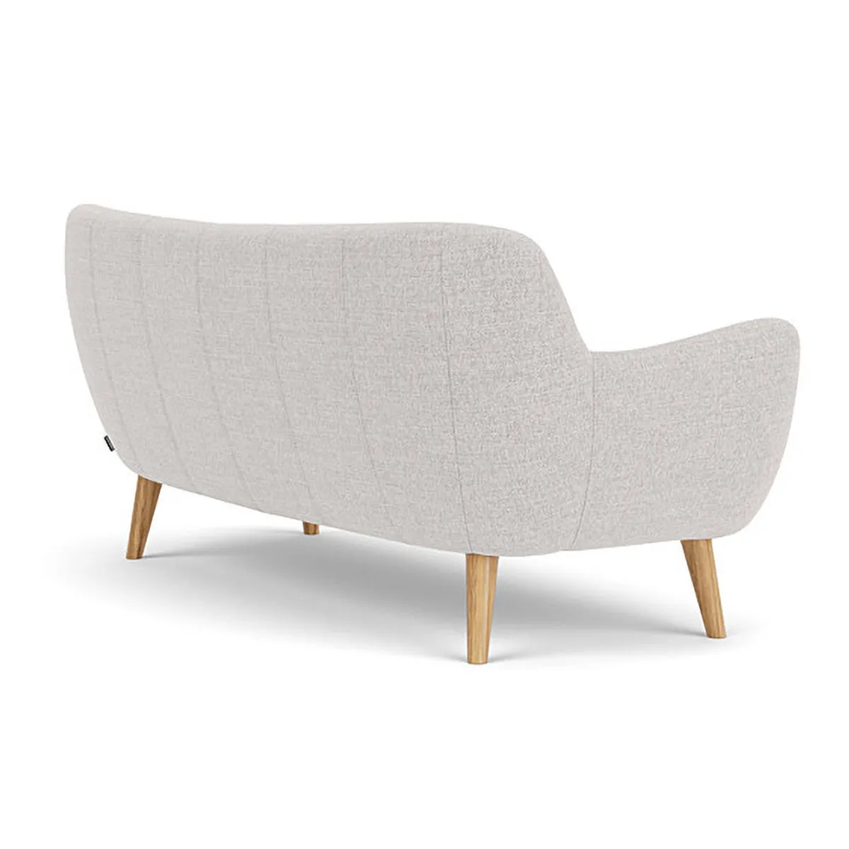 Herman Fabric 3 Seater Sofa