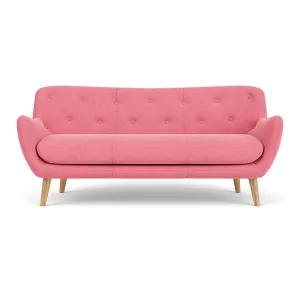 Herman Fabric 3 Seater Sofa