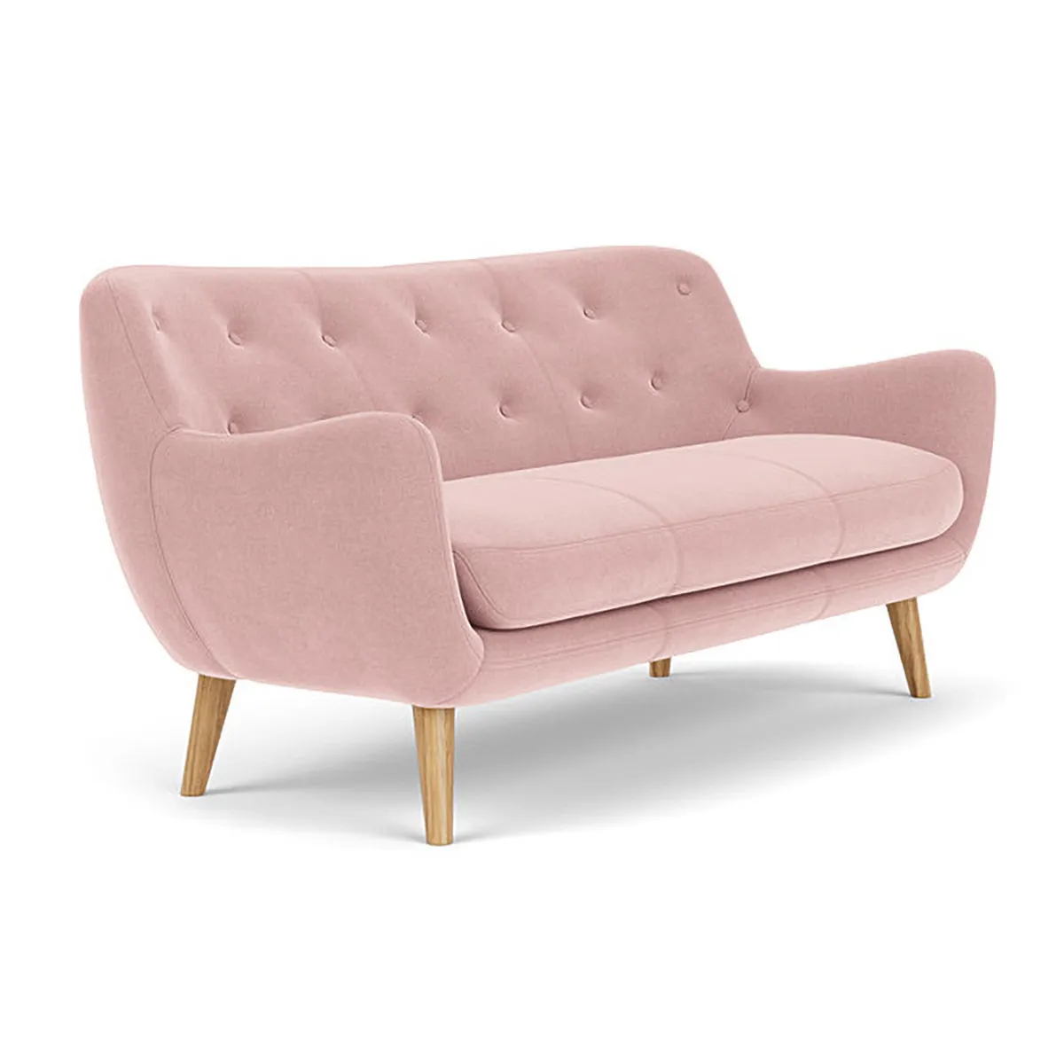 Herman Fabric 3 Seater Sofa