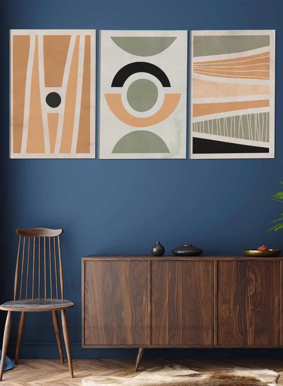 Illustration Abstract Paintings(set of 3)