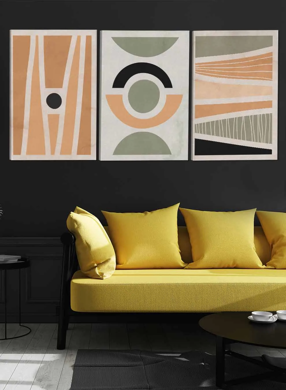 Illustration Abstract Paintings(set of 3)
