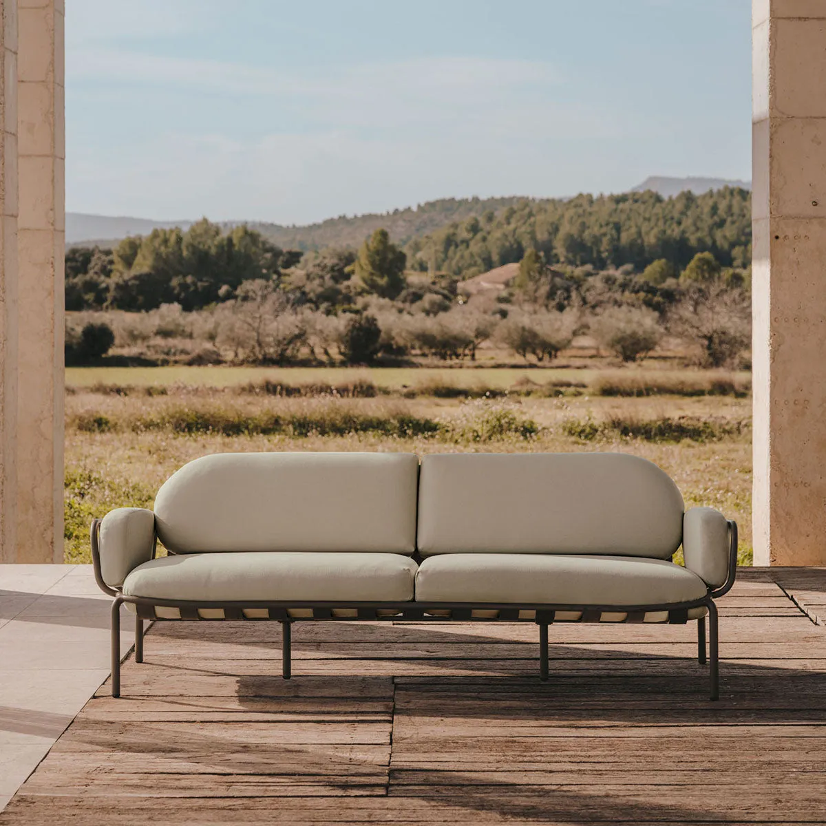 Joncols Outdoor 3 Seat Sofa
