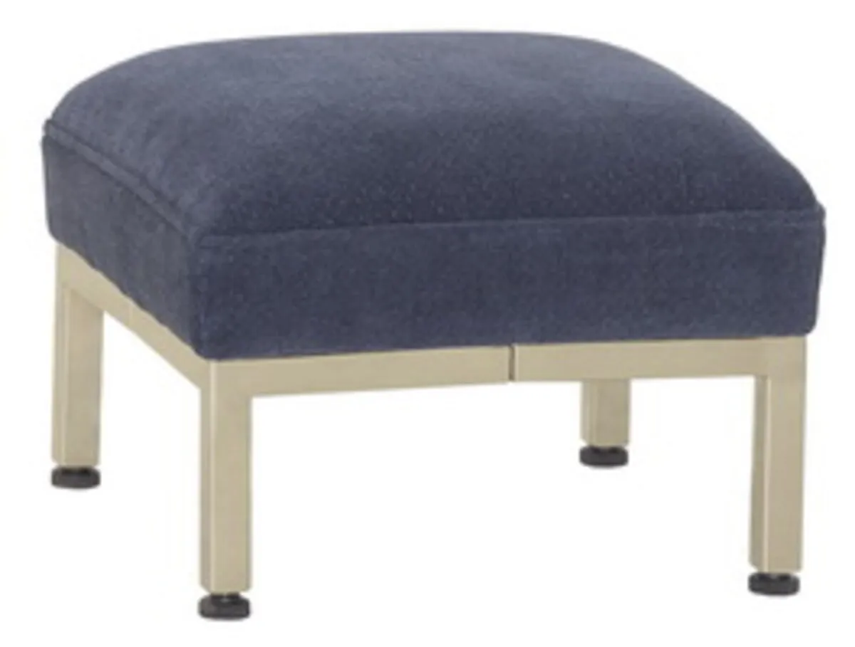 Libby Langdon Sheldon Ottoman