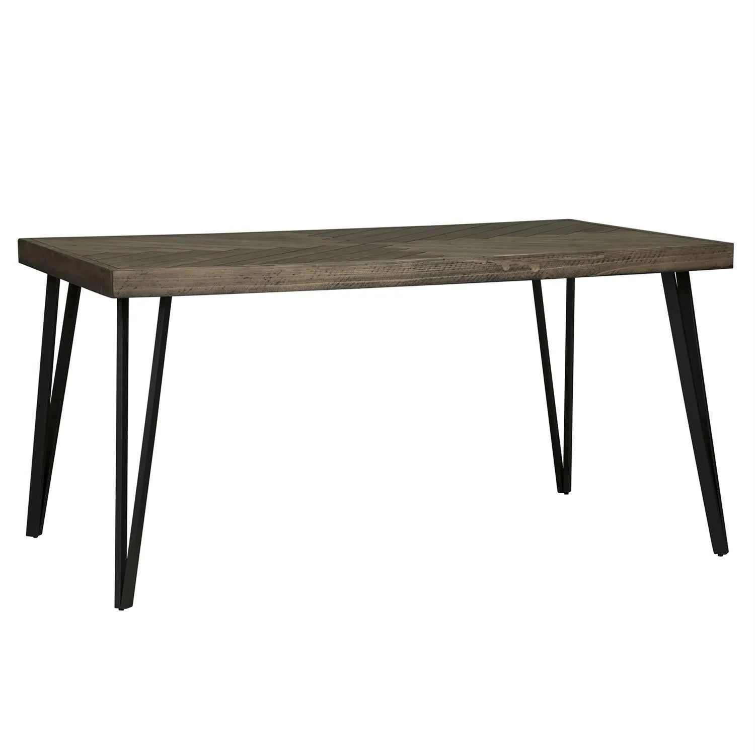 Liberty Furniture Horizons Rectangular Leg Table in Rustic Caramel