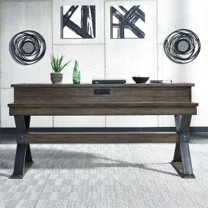 Liberty Sonoma Road Console Bar Table in Weathered Beaten Bark