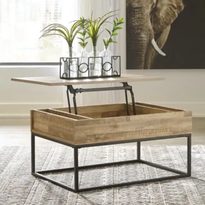 LIFT TOP COCKTAIL TABLE