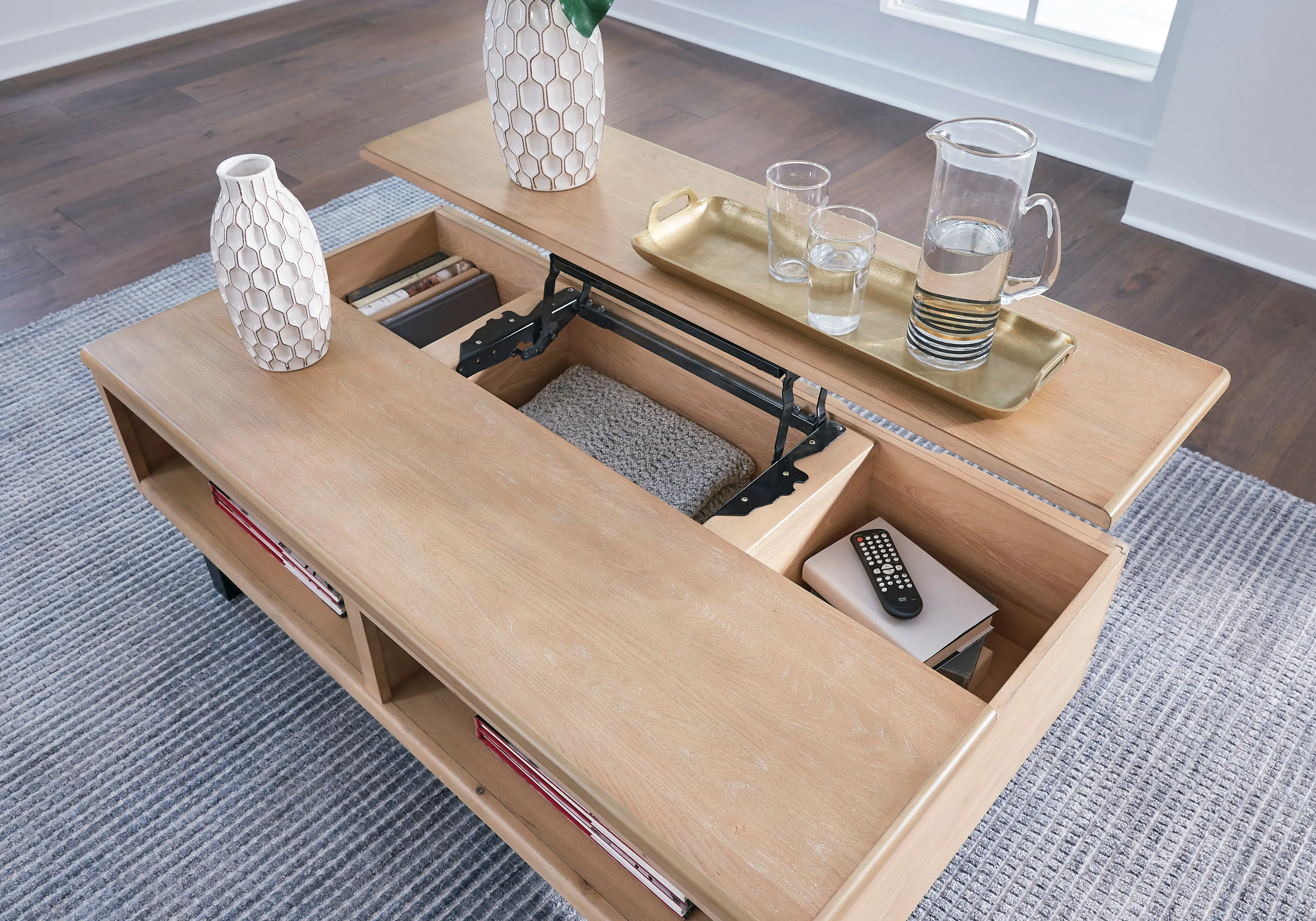 Lift-Top Coffee Table