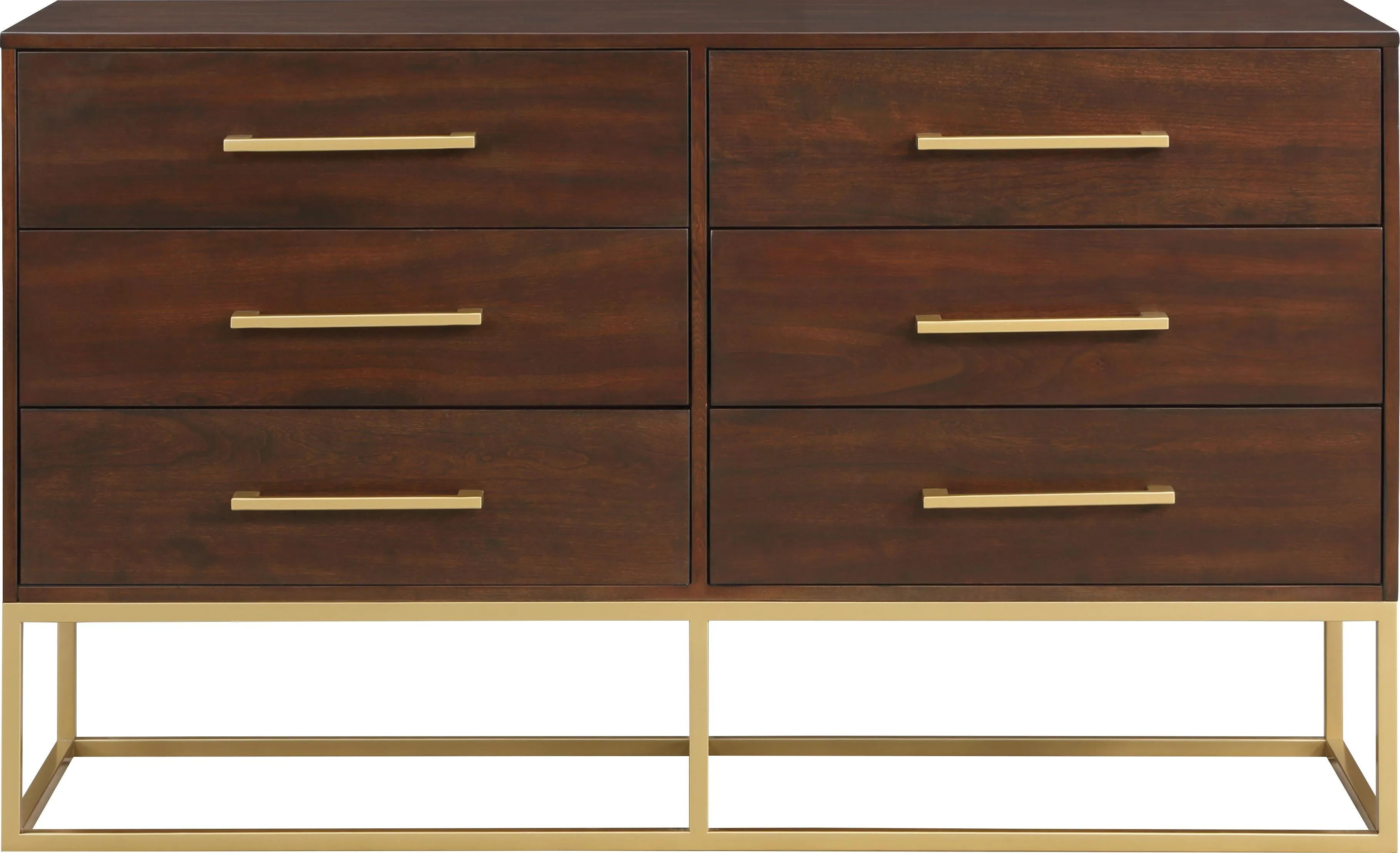 Maxine Cherry / Gold Dresser