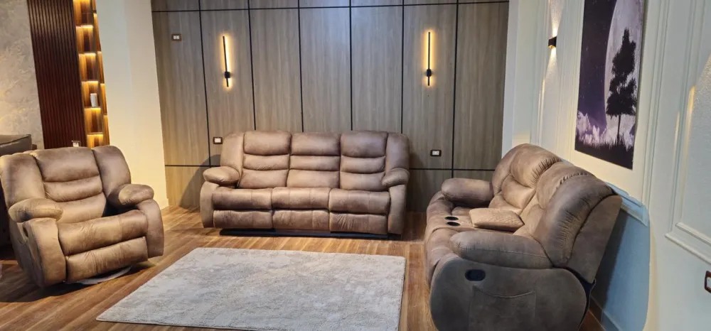 Miden Home Three-Seater Recliner Sofa M110453752