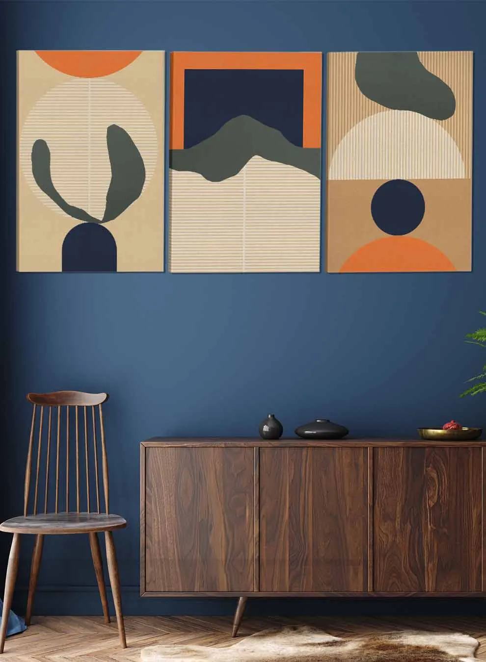Minimalistic Abstract Paintings(set of 3)