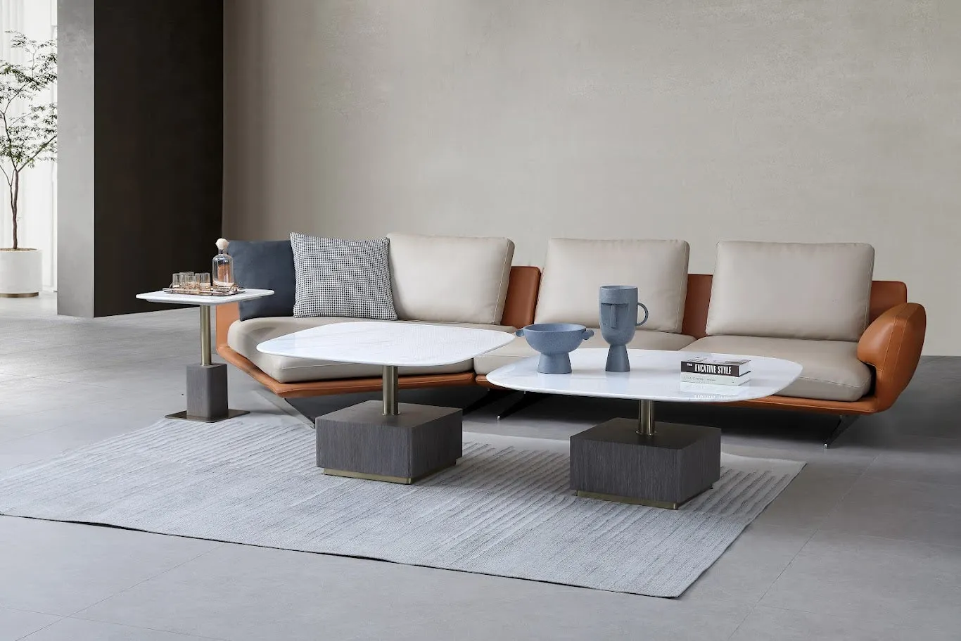Mist Marble Coffee Table