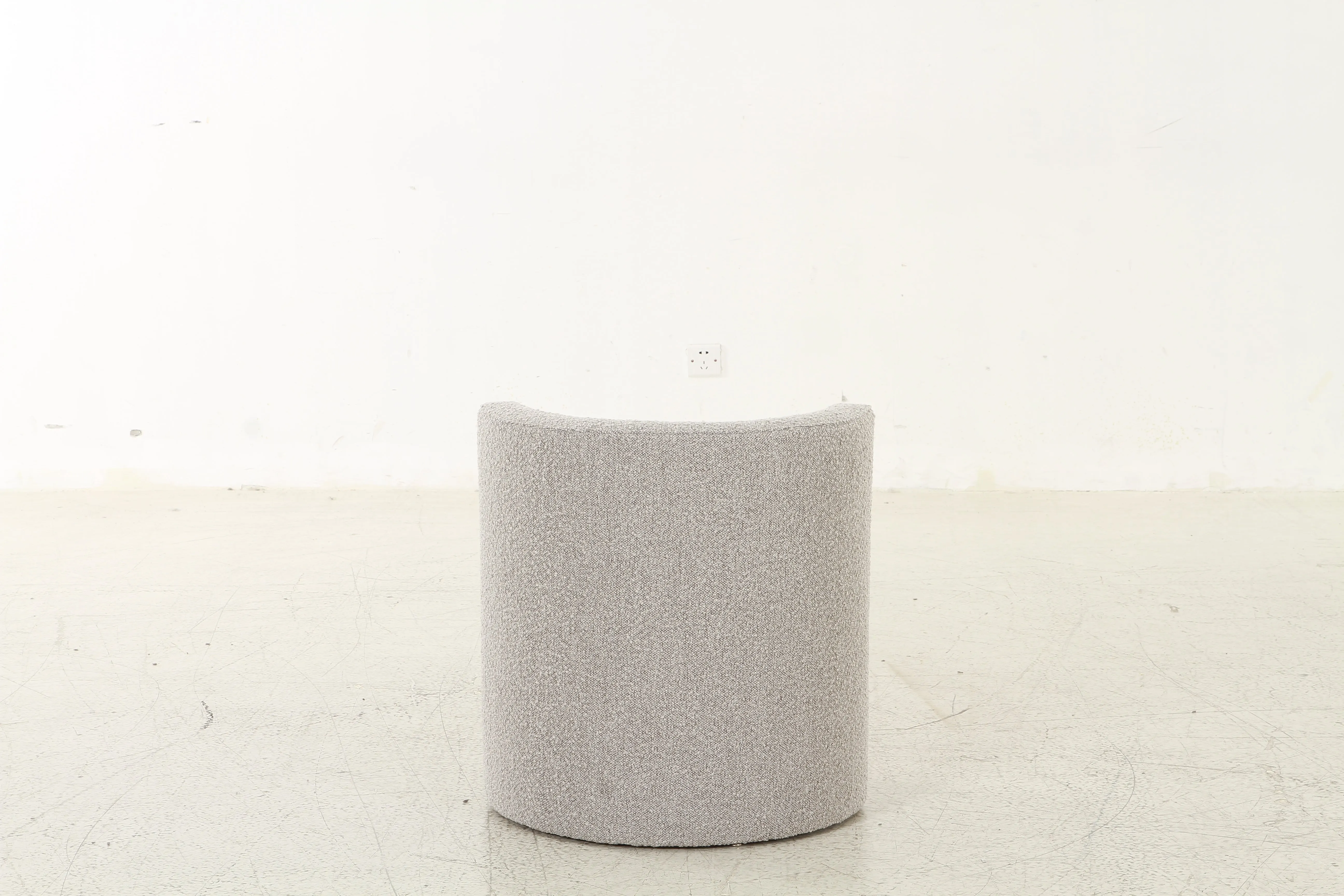 Mono Grey Ottoman