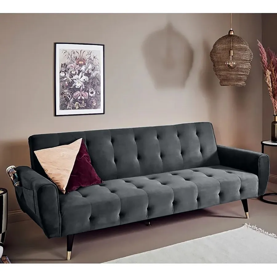 Montella 2 In 1 Sofabed Velvet Upholstered