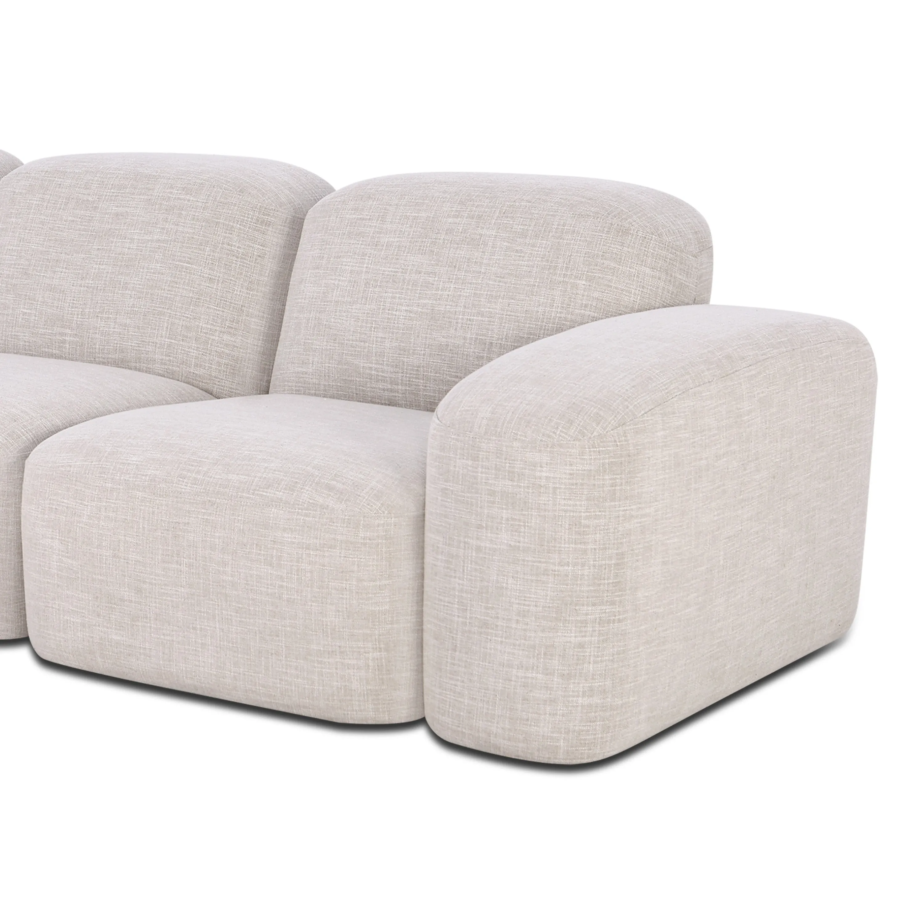 Muse 4 Seat Sofa (Byron Oyster)
