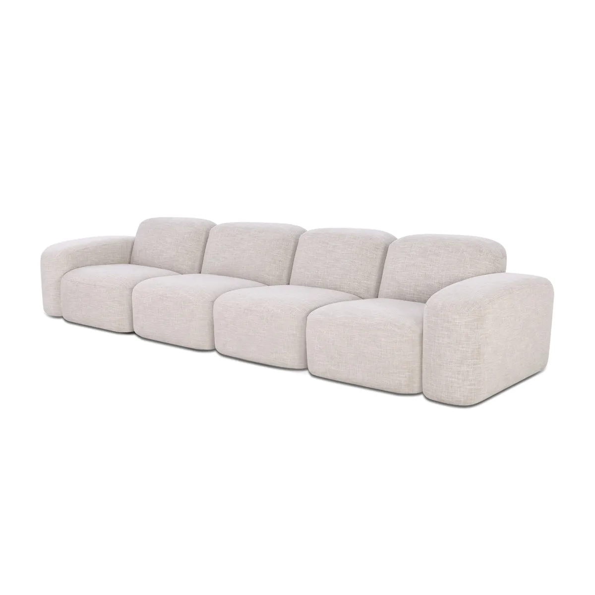 Muse 4 Seat Sofa (Byron Oyster)