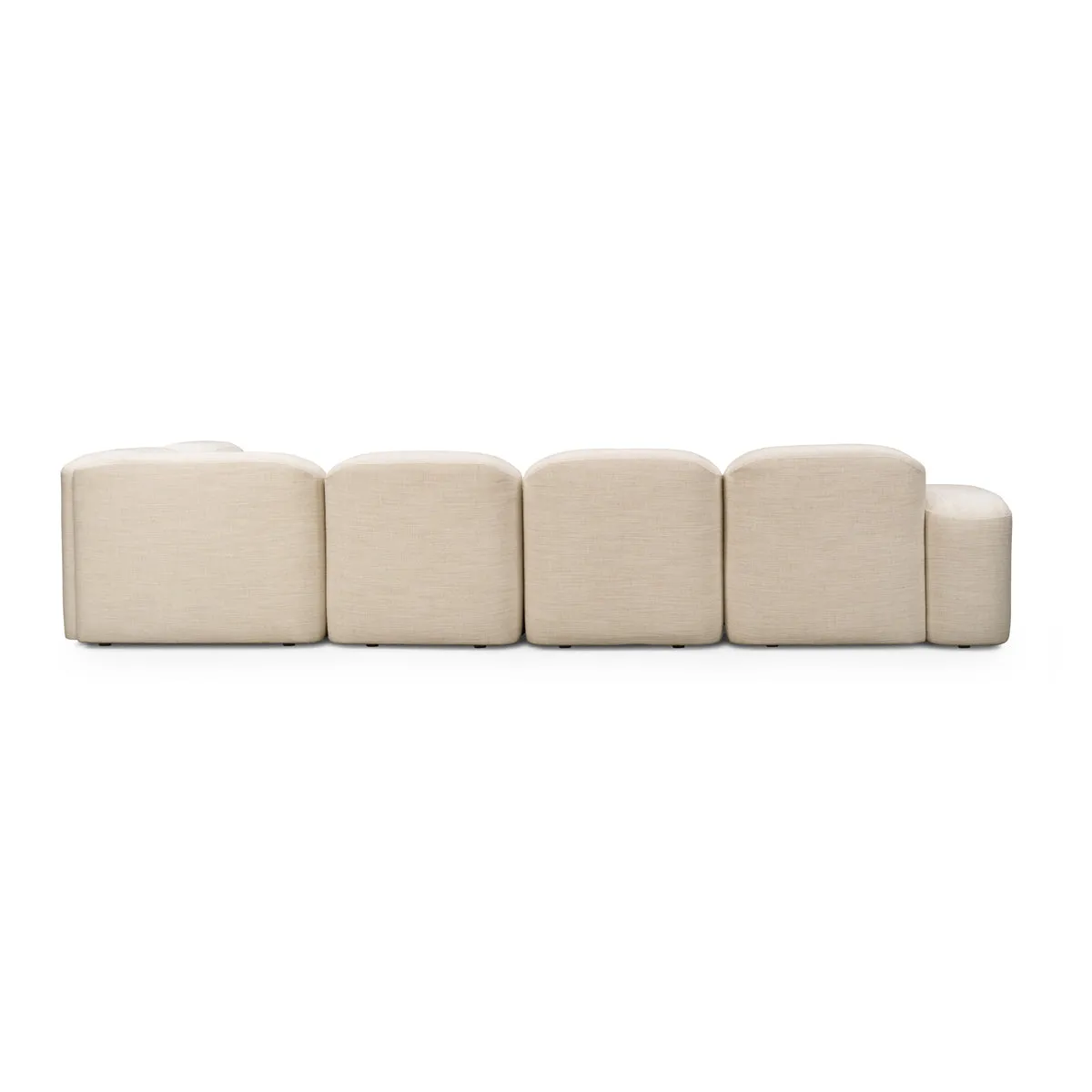 Muse 5 Piece LAF Modular Chaise Sofa (Hyams Sable)