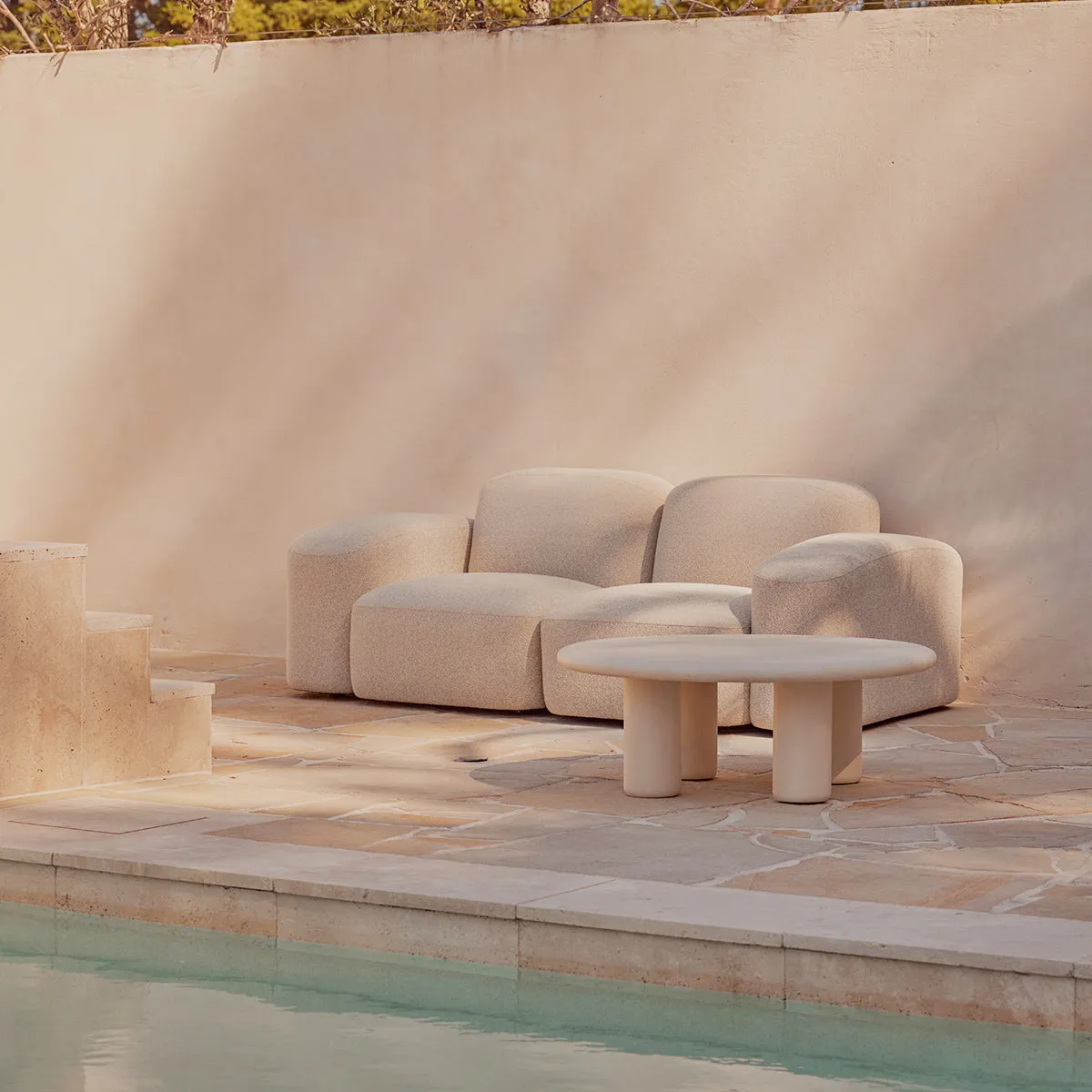 Muse Outdoor Modular 2 Seat Sofa (Collaroy Static)