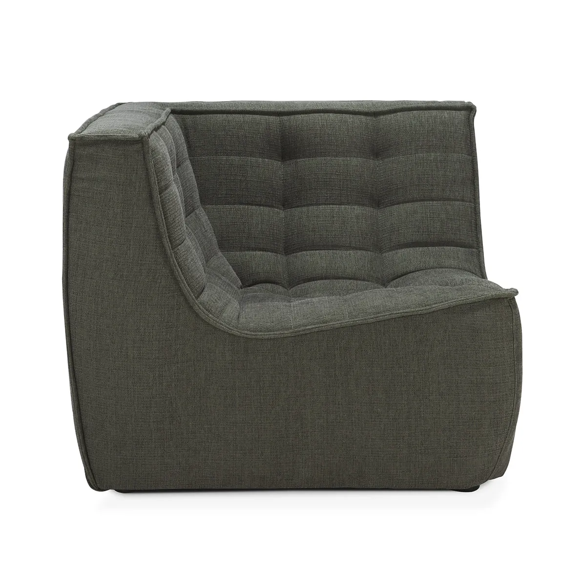 N701 Eco Fabric Corner Seater Sofa