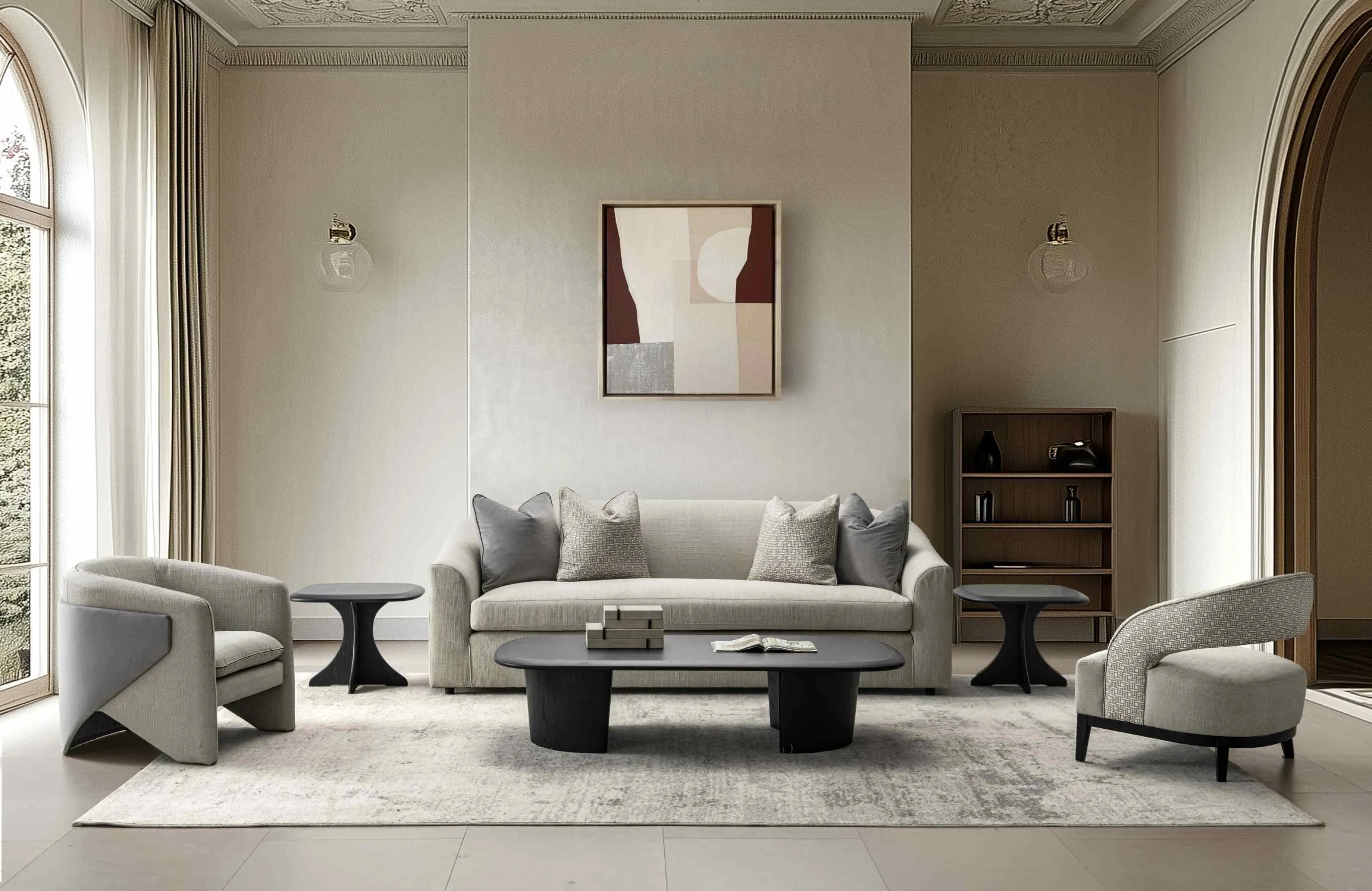 Noha AlbabtainBeige Sofa