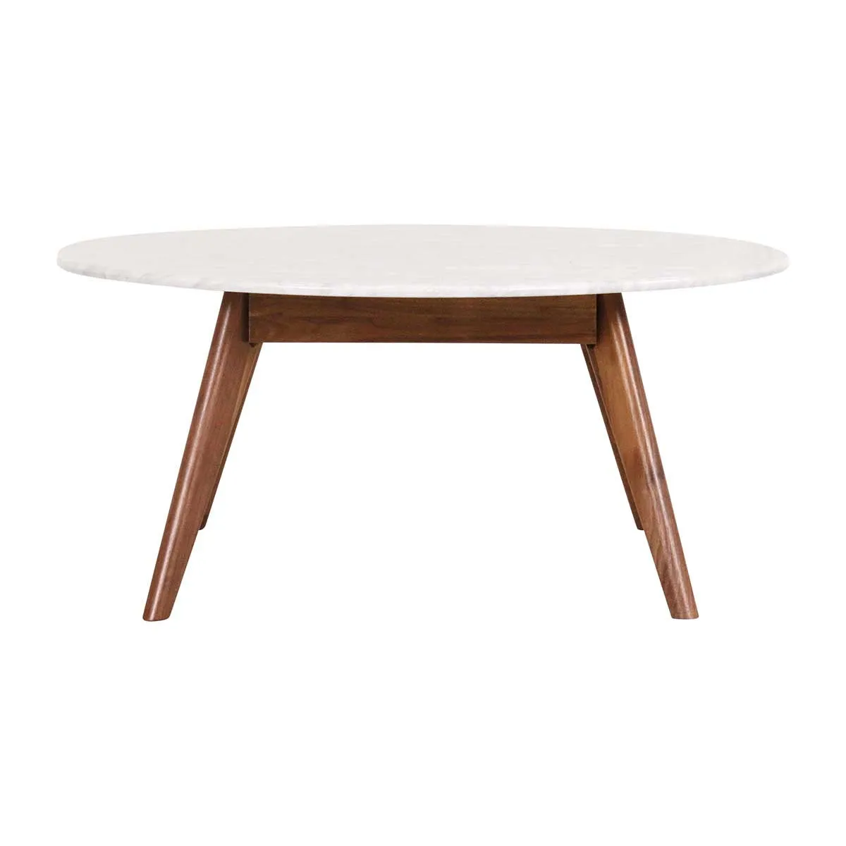 Oia White Marble Coffee Table