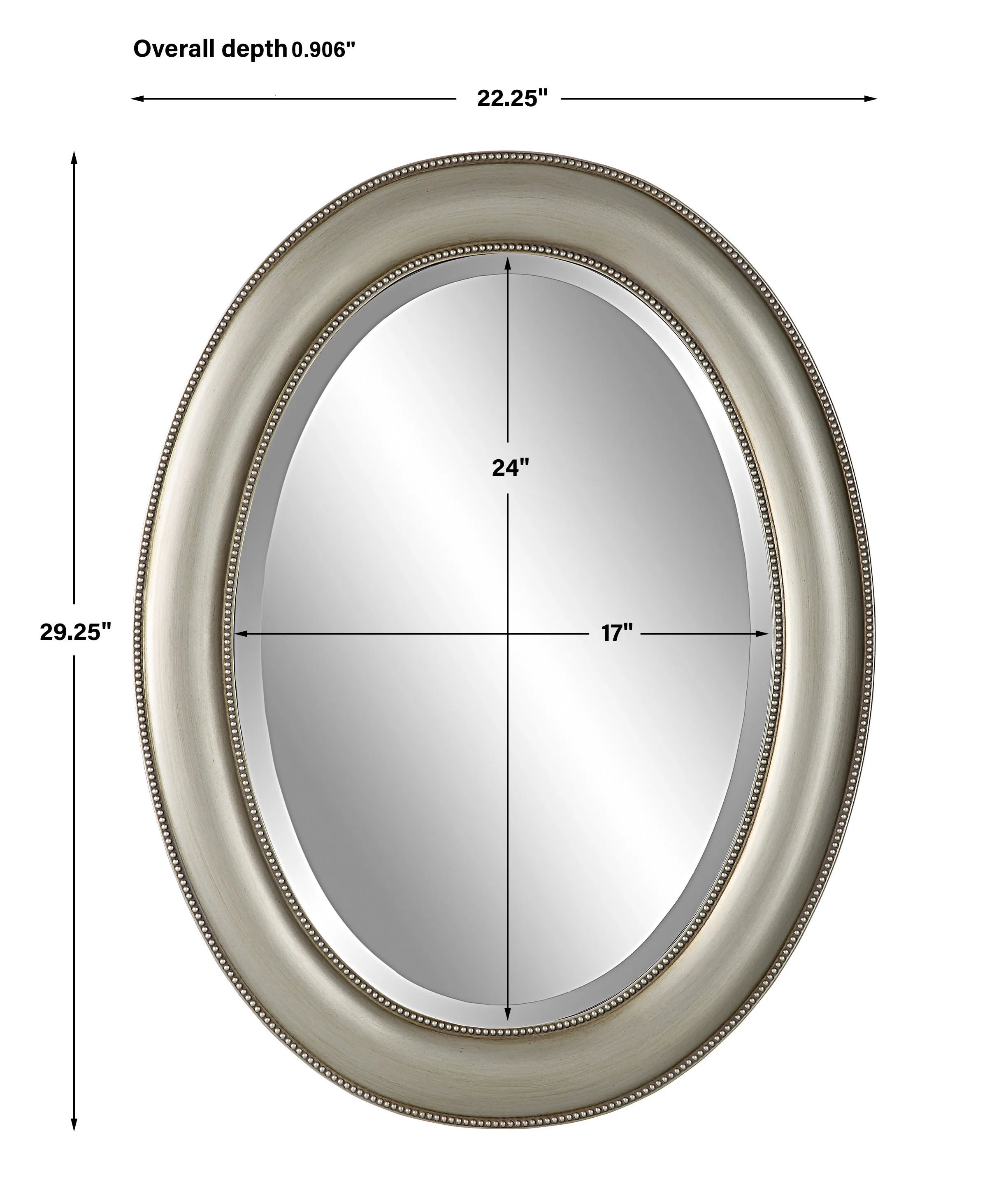 Ovel mirror ,73cm