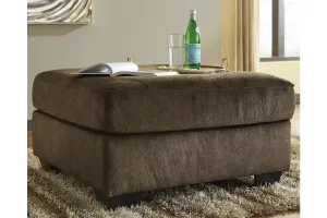 OVERSIZED ACCENT OTTOMAN