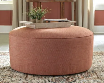 OVERSIZED ACCENT OTTOMAN