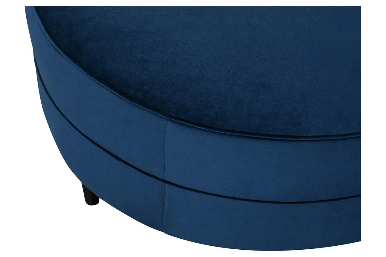 Oversized accent ottoman