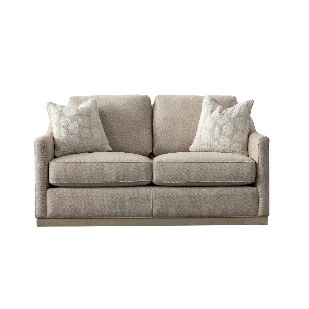 Rahaf Light Beige Loveseat (158cm)