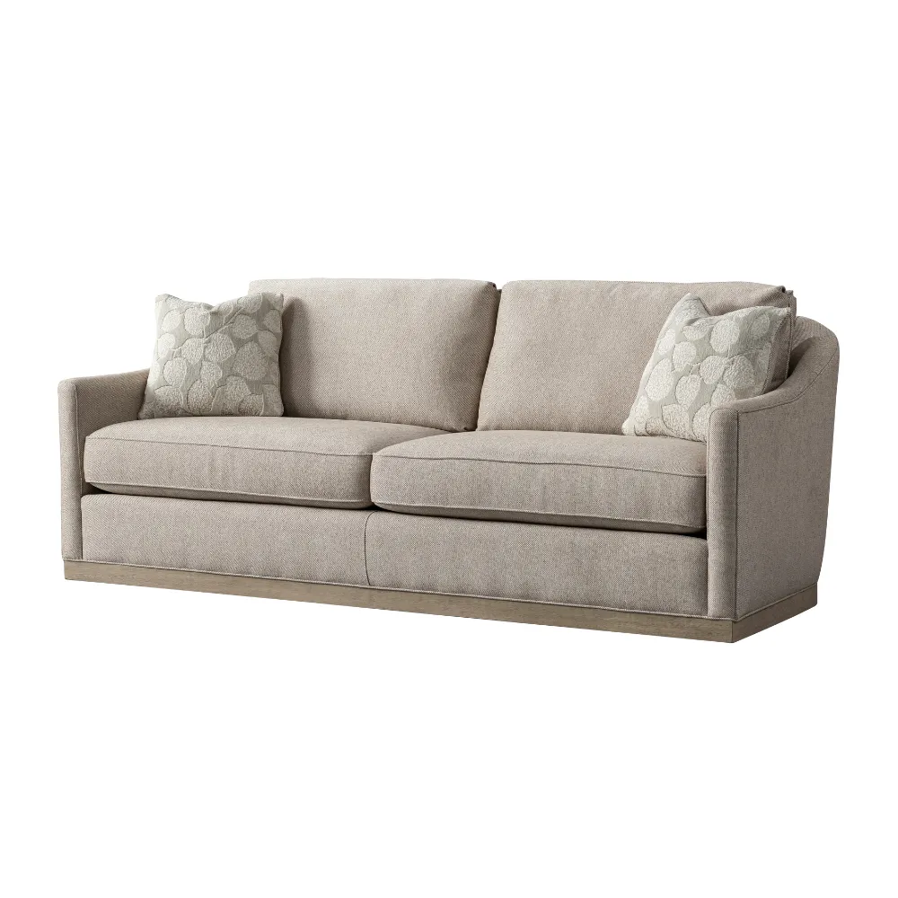 Rahaf Light Beige Sofa (218cm)
