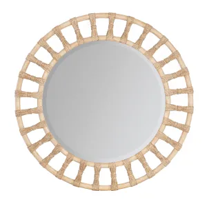 Retreat Pole Rattan Accent Mirror