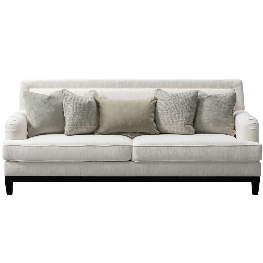 Romanian Key Beige 4 Seater Sofa