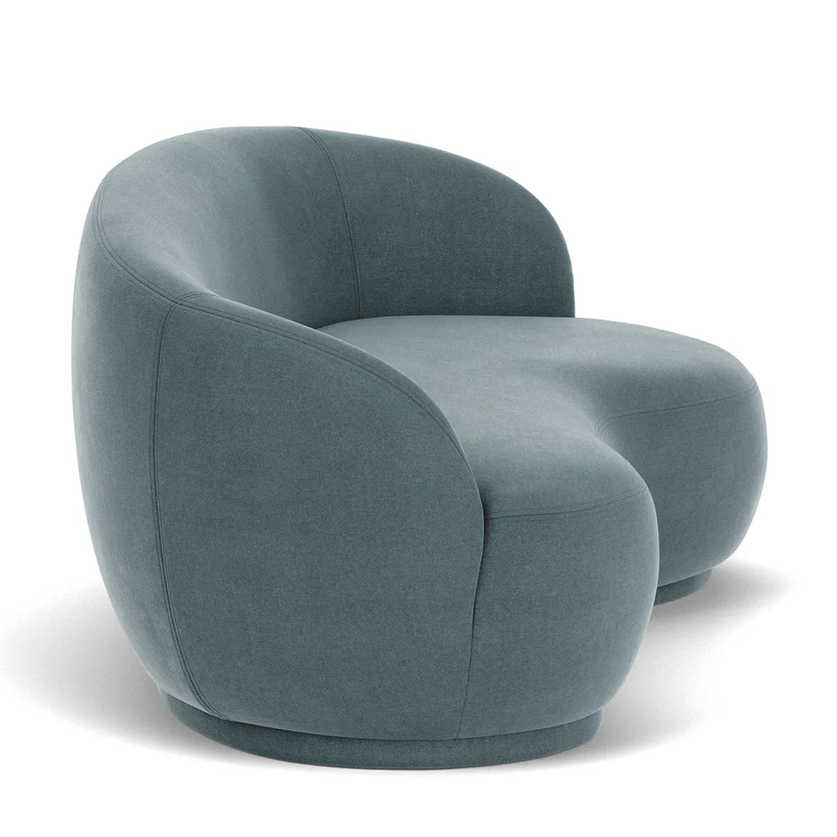 Rose Fabric 2.5 Seater Sofa (Right)