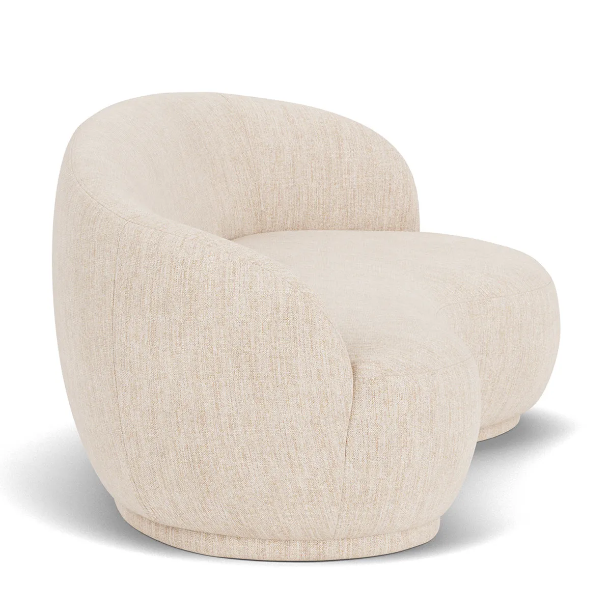 Rose Fabric 2.5 Seater Sofa (Right)