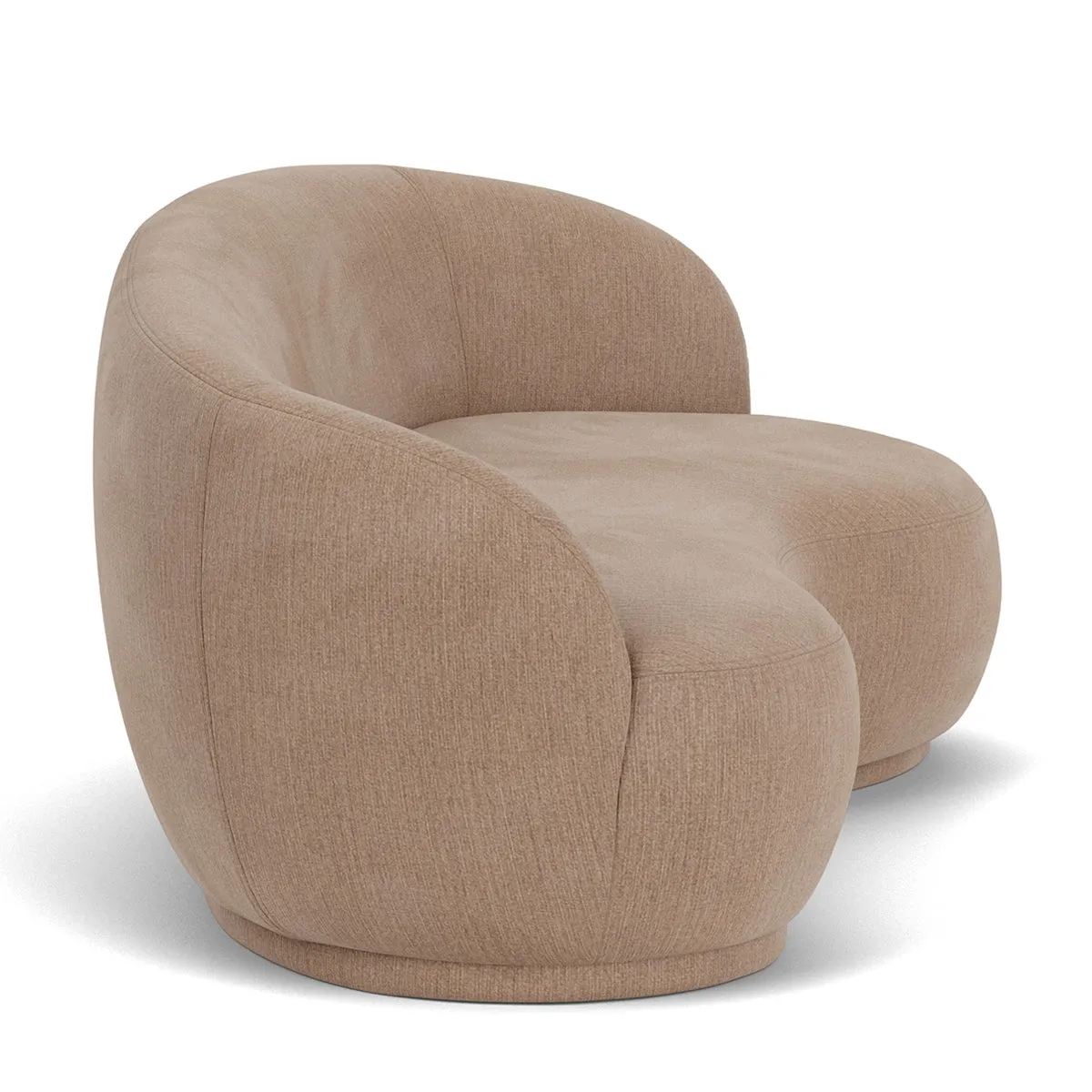 Rose Fabric 2.5 Seater Sofa (Right)