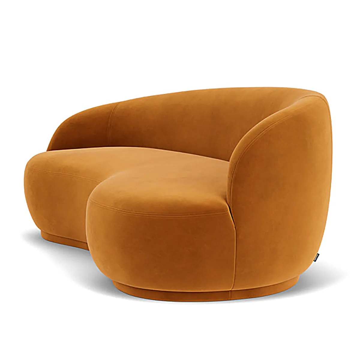 Rose Velvet 2.5 Seater Sofa (Right)