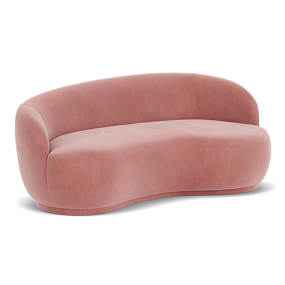 Rose Velvet 2.5 Seater Sofa (Right)