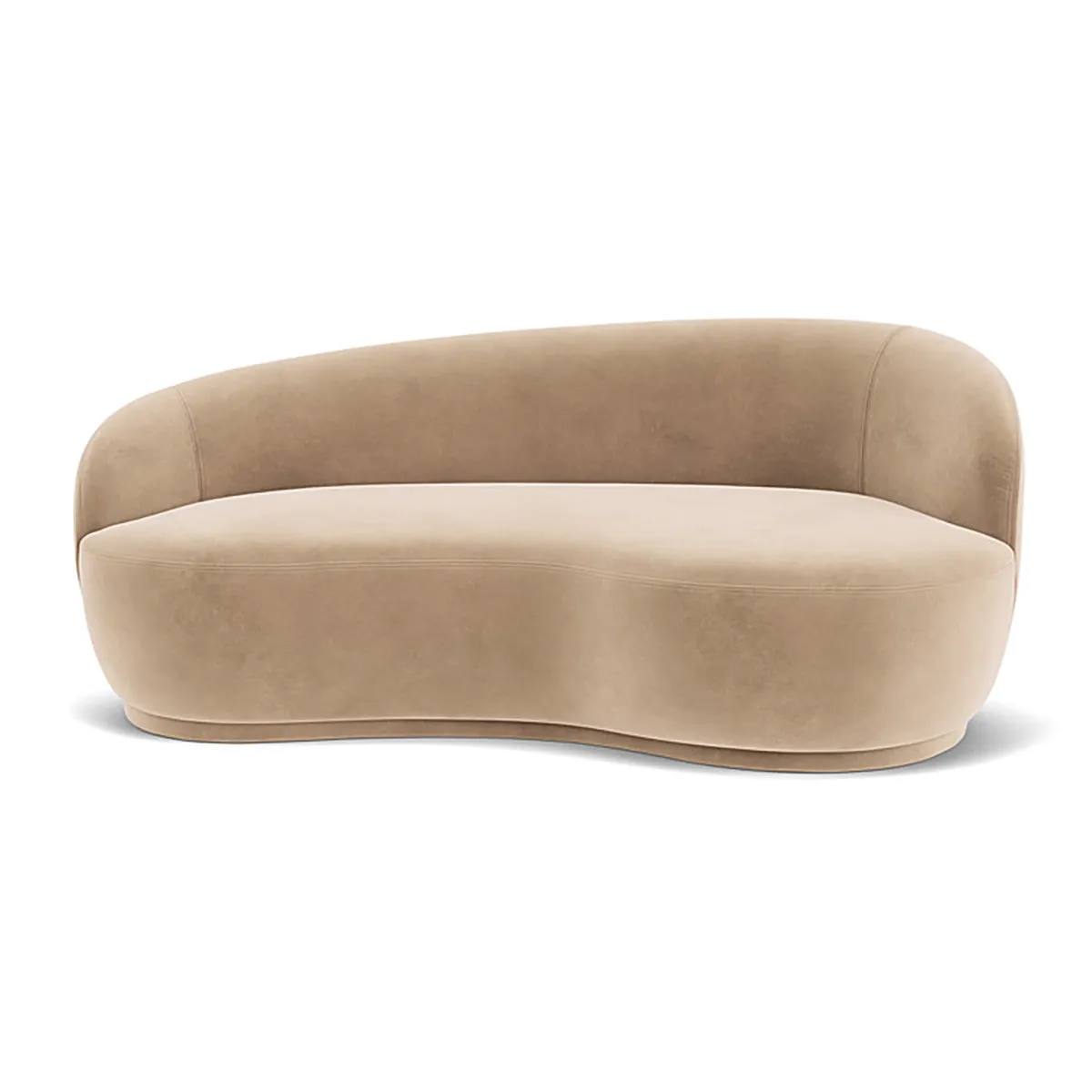 Rose Velvet 2.5 Seater Sofa (Right)