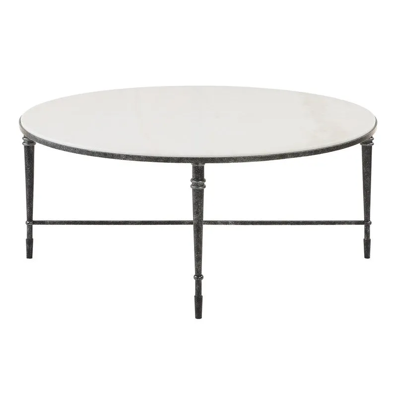 ROSHN 102 W x 43 H x 102 D Round Coffee Table