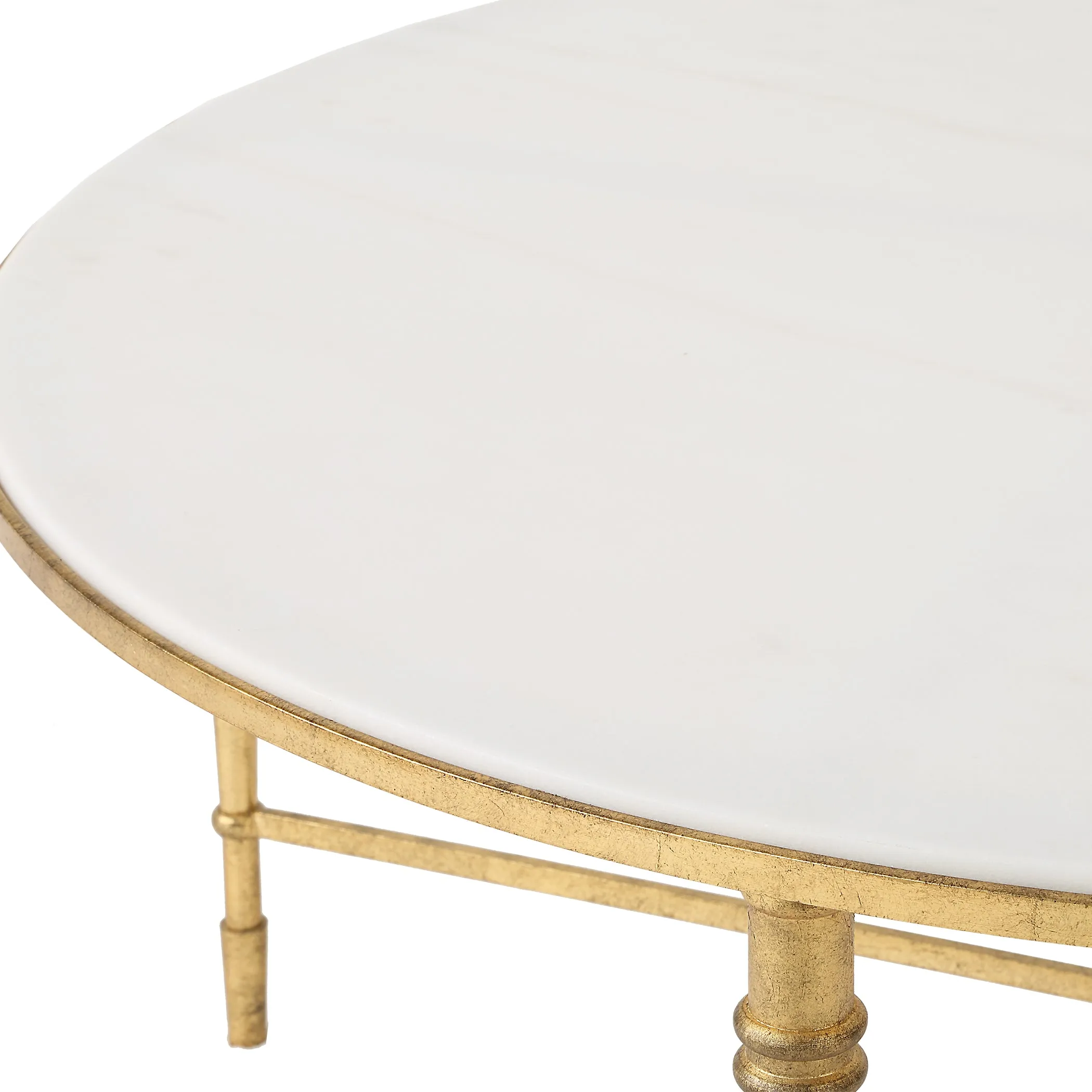 ROSHN 102 W x 43 H x 102 D Round Coffee Table