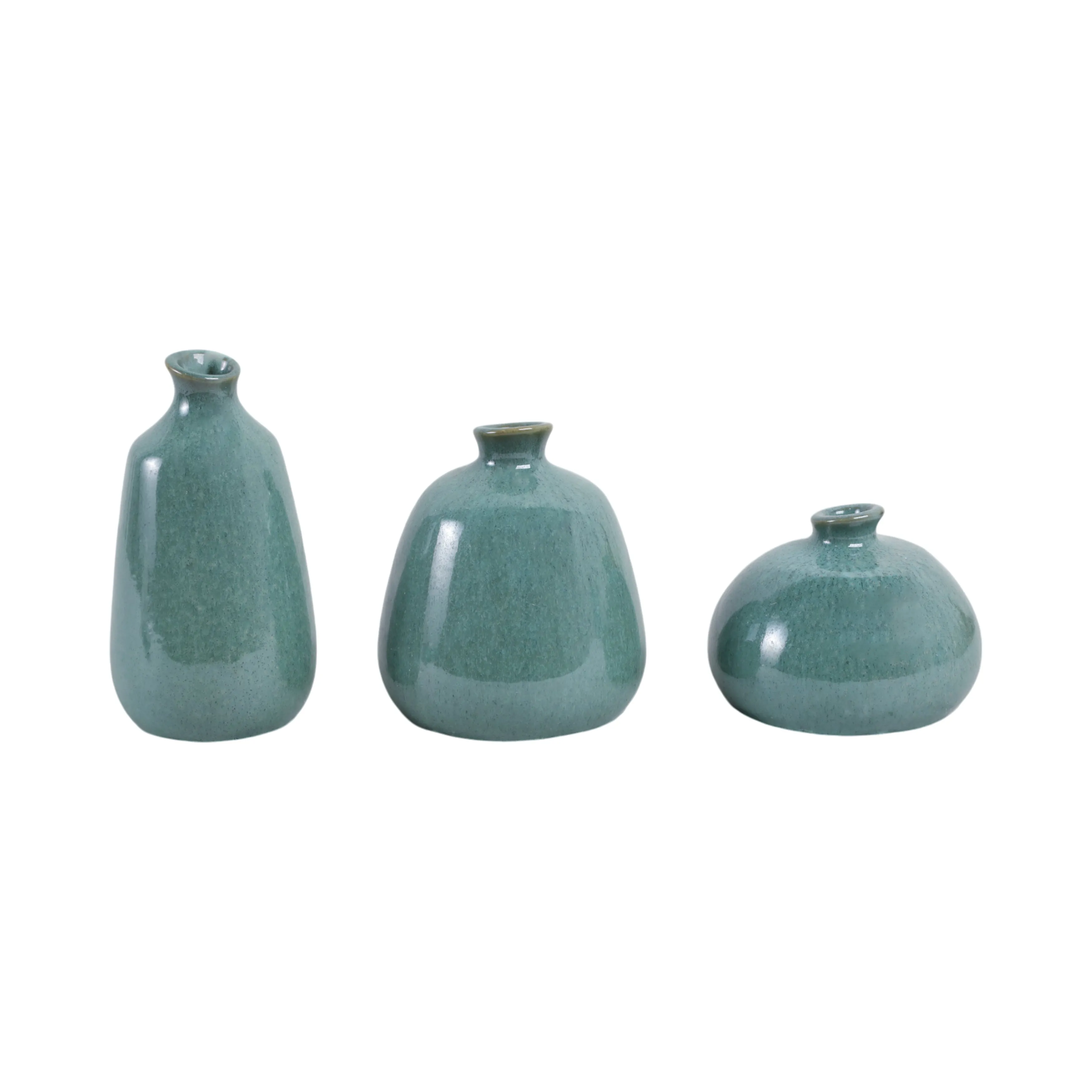 S/3 5/7/9" Corvallis Ceramic Vases