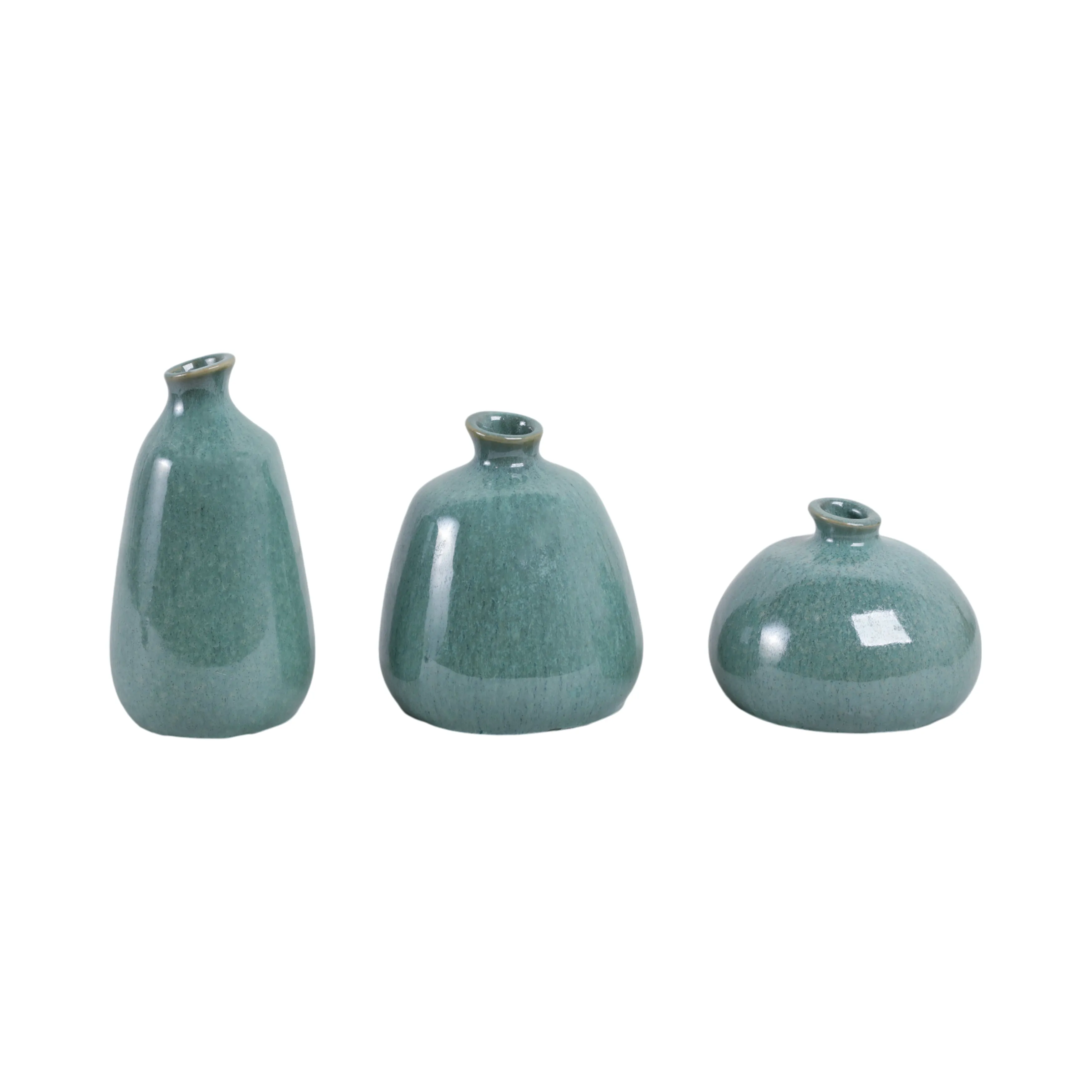S/3 5/7/9" Corvallis Ceramic Vases