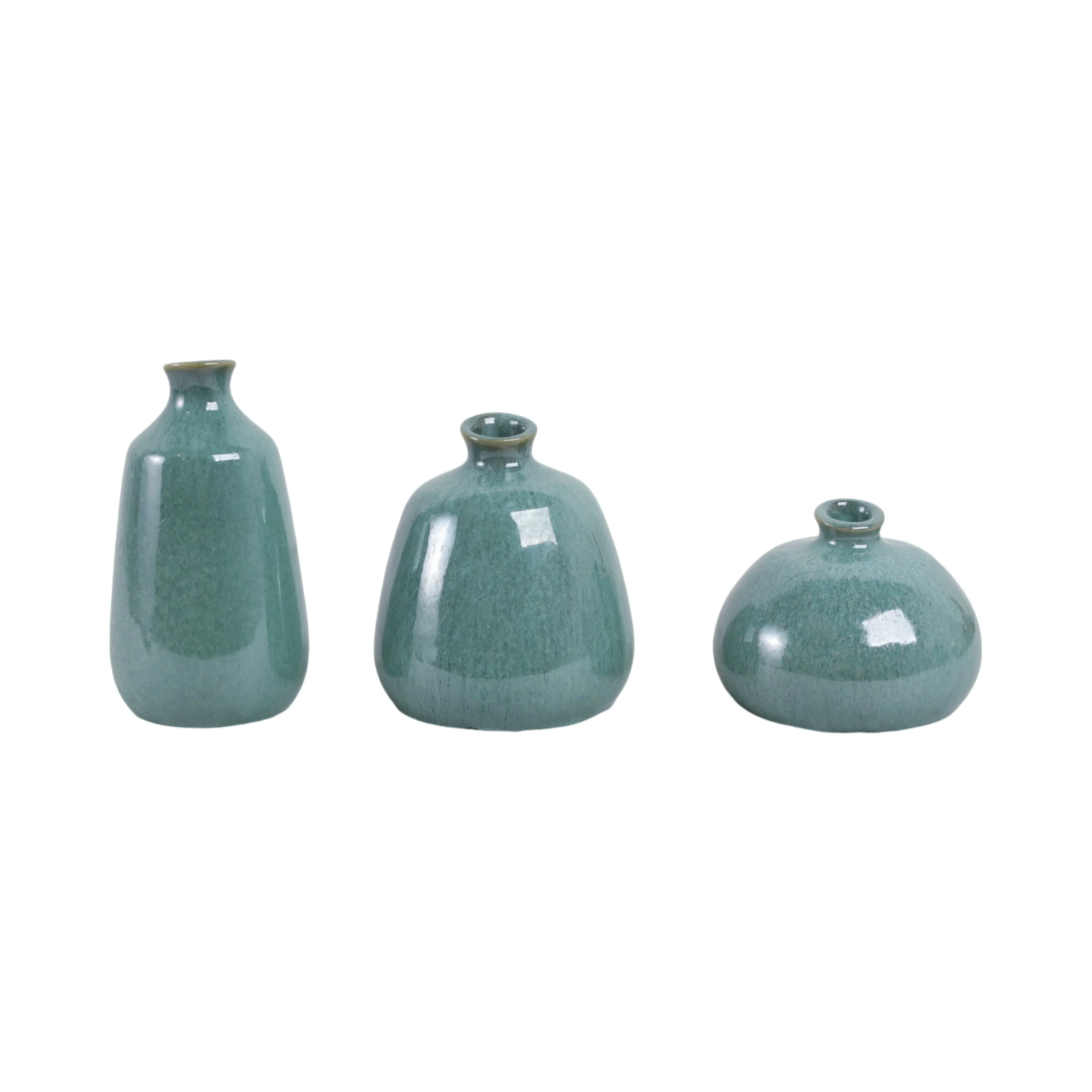 S/3 5/7/9" Corvallis Ceramic Vases