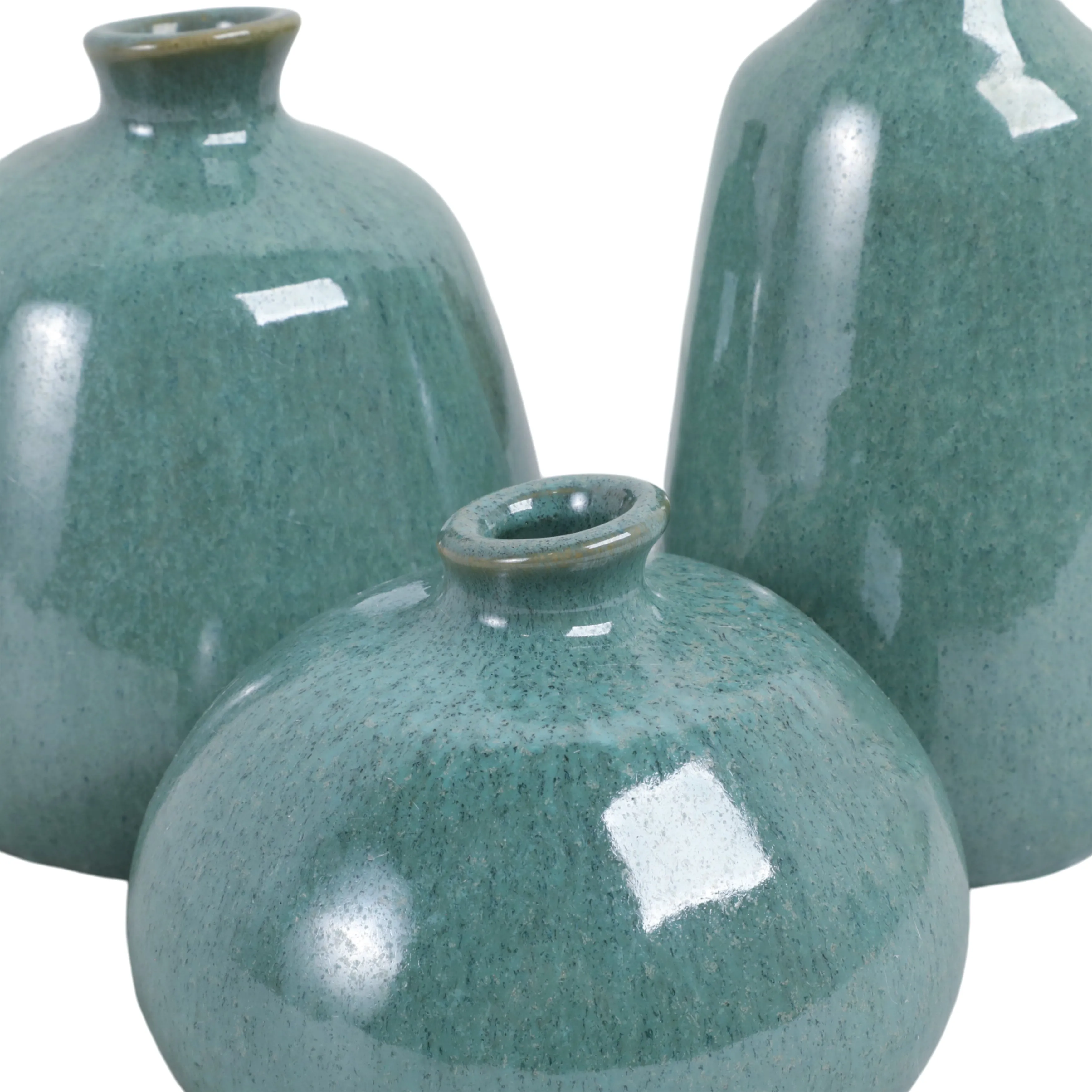 S/3 5/7/9" Corvallis Ceramic Vases