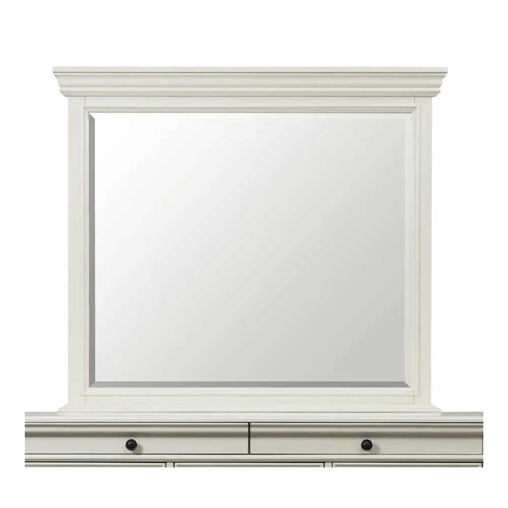 Slater Mirror in Antique White
