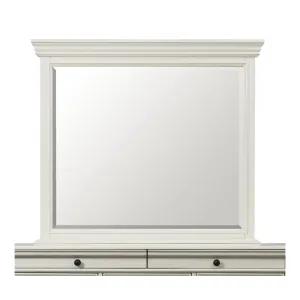 Slater Mirror in Antique White