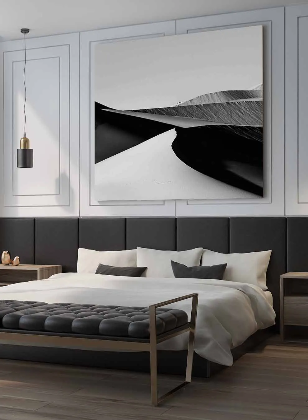 Square Canvas Wall Art Stretched Over Wooden Frame with Black Floating Frame and Flower Art Painting