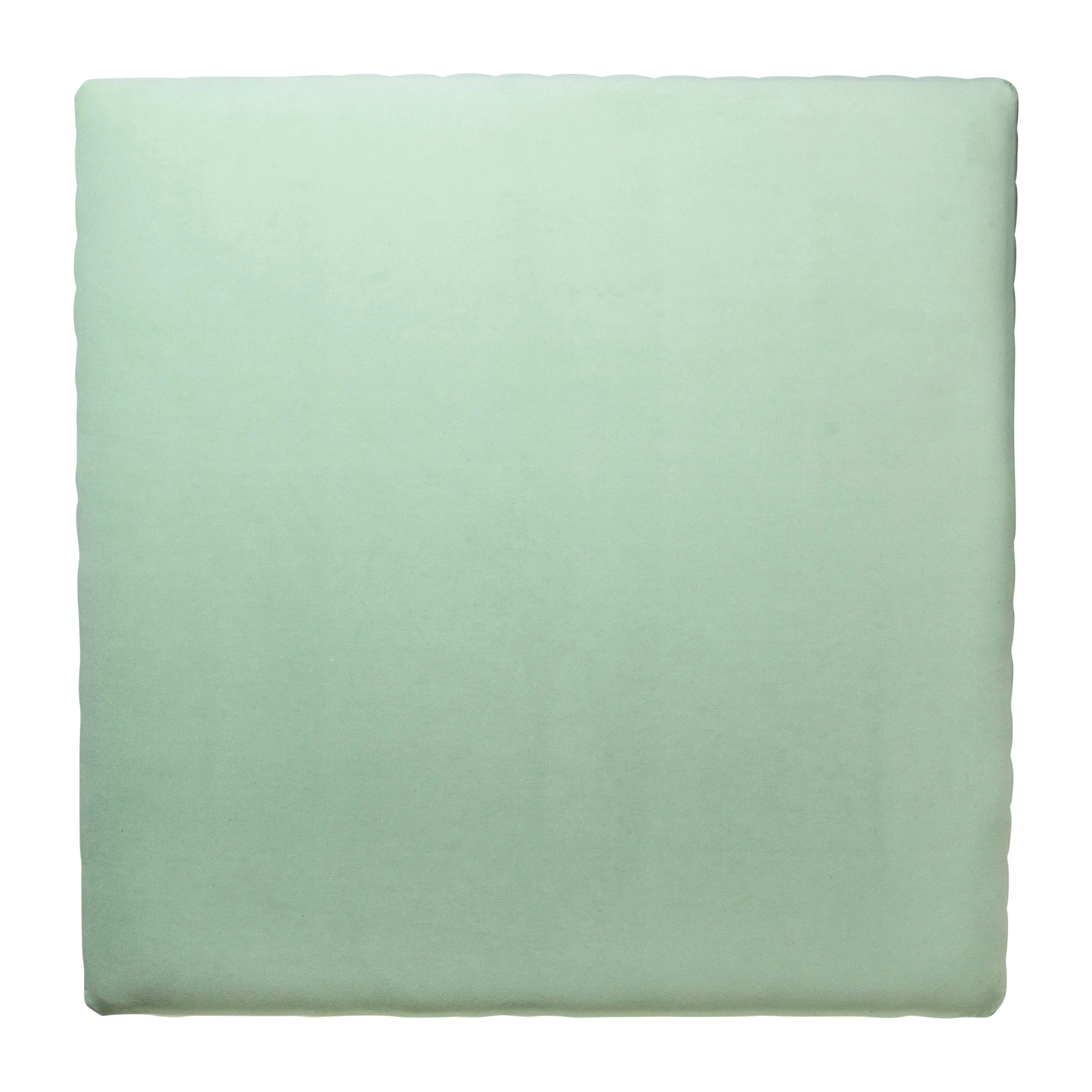 SQUARE OTTOMAN - GREEN KD